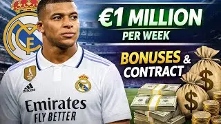 Kylian Mbappe Salary at Real Madrid Explained | Contract, Bonuses & Income