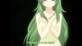Anime Girl in Towel Tease