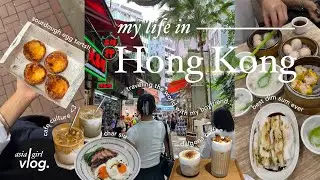 hong kong diaries 🚃💫 | traveling the world with my boyfriend + eating 24/7