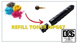 How To Refill Canon NPG67 Toner
