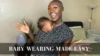 How to Wear A Baby Wrap | Featuring MOBY Wrap x Petunia Pickle Bottom