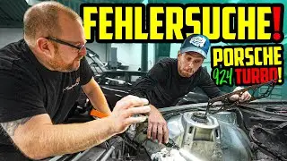 Marco & Björn auf FEHLERSUCHE! - Porsche 924 Turbo! - Motor KOMPLETT zerlegt!