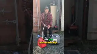 Fill Up Your Generator Fast with the Super Gas Pump