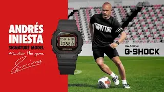 イニエスタ × G-SHOCK シグネチャーモデル（日本語字幕）｜CASIO G-SHOCK