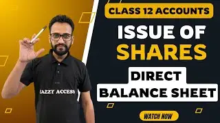 Presentation of share capital in balance sheet | Direct balance sheet in issue of shares | accounts