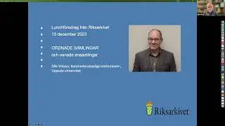 Ordnade samlingar och oväntade ansamlingar