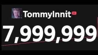 The Exact Moment TommyInnit Hit 8 Million Subscribers