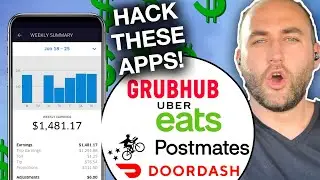 How To HACK Delivery Apps To DOUBLE Your Pay! (Uber Eats, DoorDash, PostMates, GrubHub)