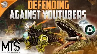 ARK MTS | Raid Defense Against YOUTUBERS