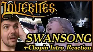 WHAT DID I JUST WATCH!? Reaction to LOVEBITES Swan Song + Chopin Intro!