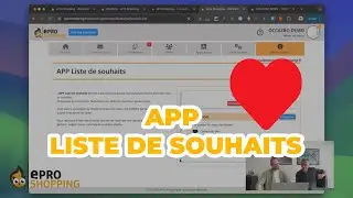 Configuration de l'App Liste de Souhaits