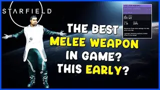 Starfield - How to get THE BEST Melee Weapon EARLY | Katana! | Syndicate Enforcer | SPACE NINJA