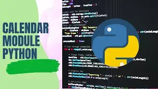 Easy python for beginners|| Calender