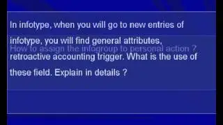 SAP HR Interview Questions | Human Resource management module training tutorial