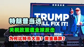 黄金价格走势：11月12日特朗普关税政策遭全球反击！川普上台为何比特币暴涨 黄金暴跌？伊朗即将暴击以色列