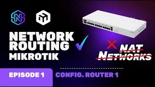 ✅ Part 1  |  Static Routing with MikroTik | Step-by-Step Configuration of Router 1