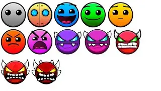 Geometry Dash Every single Difficulty & Demon & Rate (Star Rate, Featured, Epic) | GDBrowser version