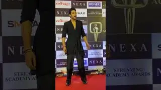 #parth arrive for NEXA STREAMING ACADEMY AWARD