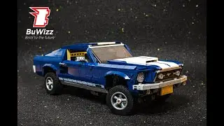 How to motorize your LEGO Ford Mustang with BuWizz and suspension