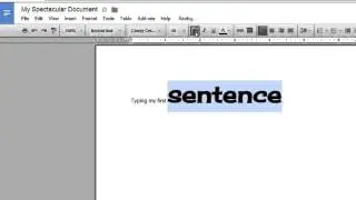 Changing font, size, and color