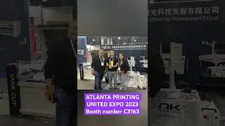 Atlanta Printing United Expo 2023 #printingunitedexpo