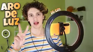 ME COMPRÉ un ARO DE LUZ de 26 CM