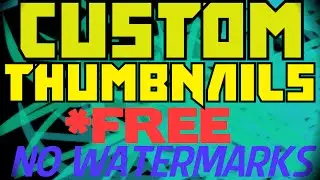 How to Make FREE Youtube Thumbnails *NO WATERMARKS* panzoid.com