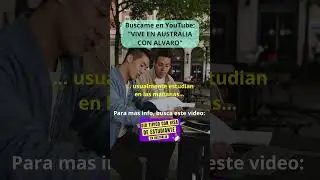 Un dia tipico como estudiante en Australia | #vivirenaustralia #ingles #inglesfacil