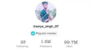 Aarya Singh's Tik Tok videos /my Tik Tok video / I'm Aarya Singh's A _ 1