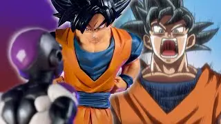 I made a TRUE ULTRA INSTINCT Goku Custom to face off against BLACK FRIEZA from the DB Super Manga!