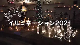 『イルミネーション2021.12.25』ハーブ庭園旅日記勝沼