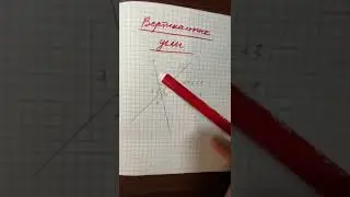 Что такое вертикальные углы?