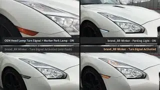 brand RR Switchback LED Front Winker Lamps
