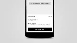 Android Working with Bottom Sheet (Demo)