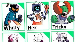 MAKING FRIDAY NIGHT FUNKIN MODS a ROBLOX ACCOUNT (FNF, Whitty, Hex, Tricky, Ruv, Selever)