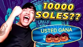 😱 BUTI GANA 10 MIL SOLES 💵 EN EL CRAZY TIME 🎰