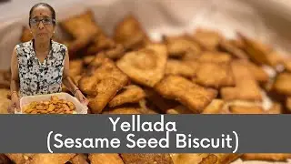 Yellada (Sesame Seed Biscuit) | #yellada #sesameseed #sesame #biscuit #perimaskitchen