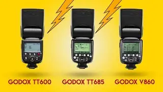 Godox TT600 VS TT685 VS V860 | Detailed Comprison