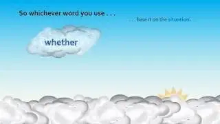 'Whether' Or 'If' │ Shea Writing and Training Solutions │ www.sheaws.com