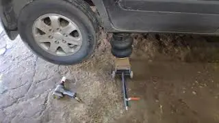 Пневмодомкрат. Полезная приспособа.