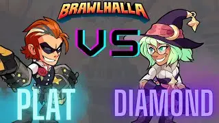 When a Platinum Player Gets Matched Against a Diamond Player (Brawlhalla)
