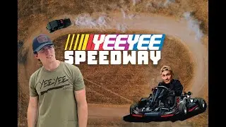 We Built a Race Track in our Backyard  (PART 1)