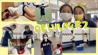 ACJC ORI VLOG DAY 2 | games🤸🏻‍♀️, pranks😈, clean-up🪣