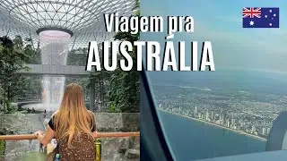 Nossa viagem da IRLANDA para a AUSTRÁLIA | Conexão em Paris e Singapura