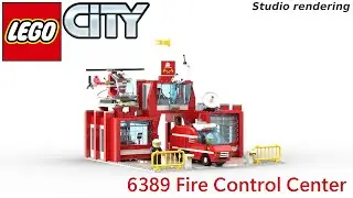 LEGO® City 6389 Fire Control Center