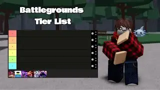 I ranked Roblox Battlegrounds games in a Tier List.