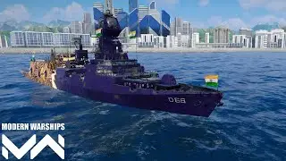 INS Vishakapatnam - India's most powerful Warships in Modern Warships.