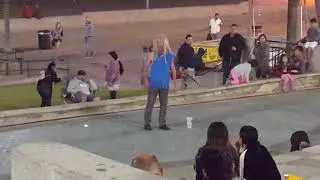 Yelling man at huntington lmao