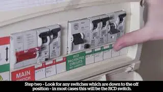 Resetting a trip switch