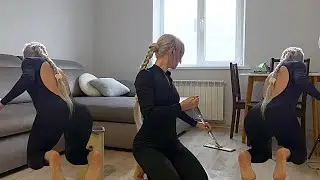 ASMR Floor Cleaning and Washing White Noise